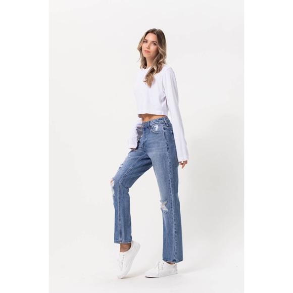 PRICE DROP Dana High Rise Vintage Straight Jeans - Picture 3 of 7